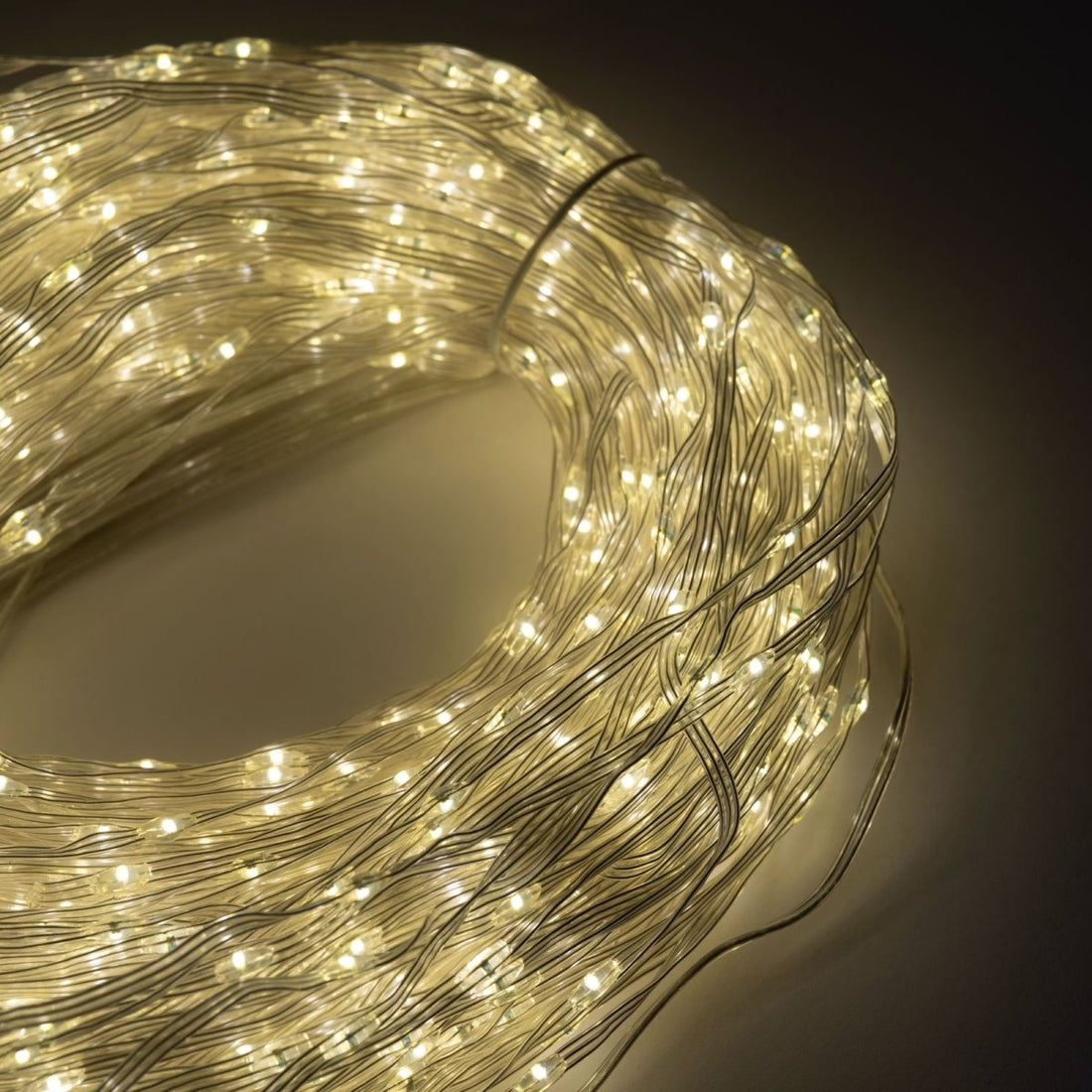 Luci LED MicroDrop per albero di Natale - Cavo Trasparente | Xone - Perrone Shop