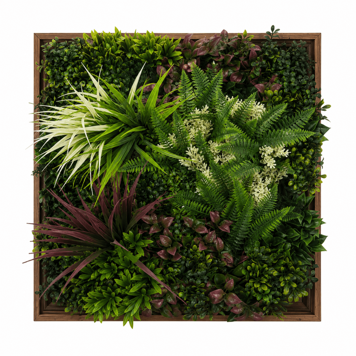 Siepe Quadro Verde Artificiale Decorativo Summer Frame 50x50cm | Xone - Perrone Shop