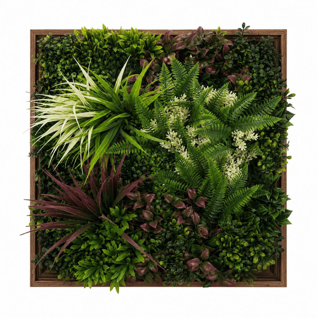 Siepe Quadro Verde Artificiale Decorativo Summer Frame 50x50cm | Xone - Perrone Shop