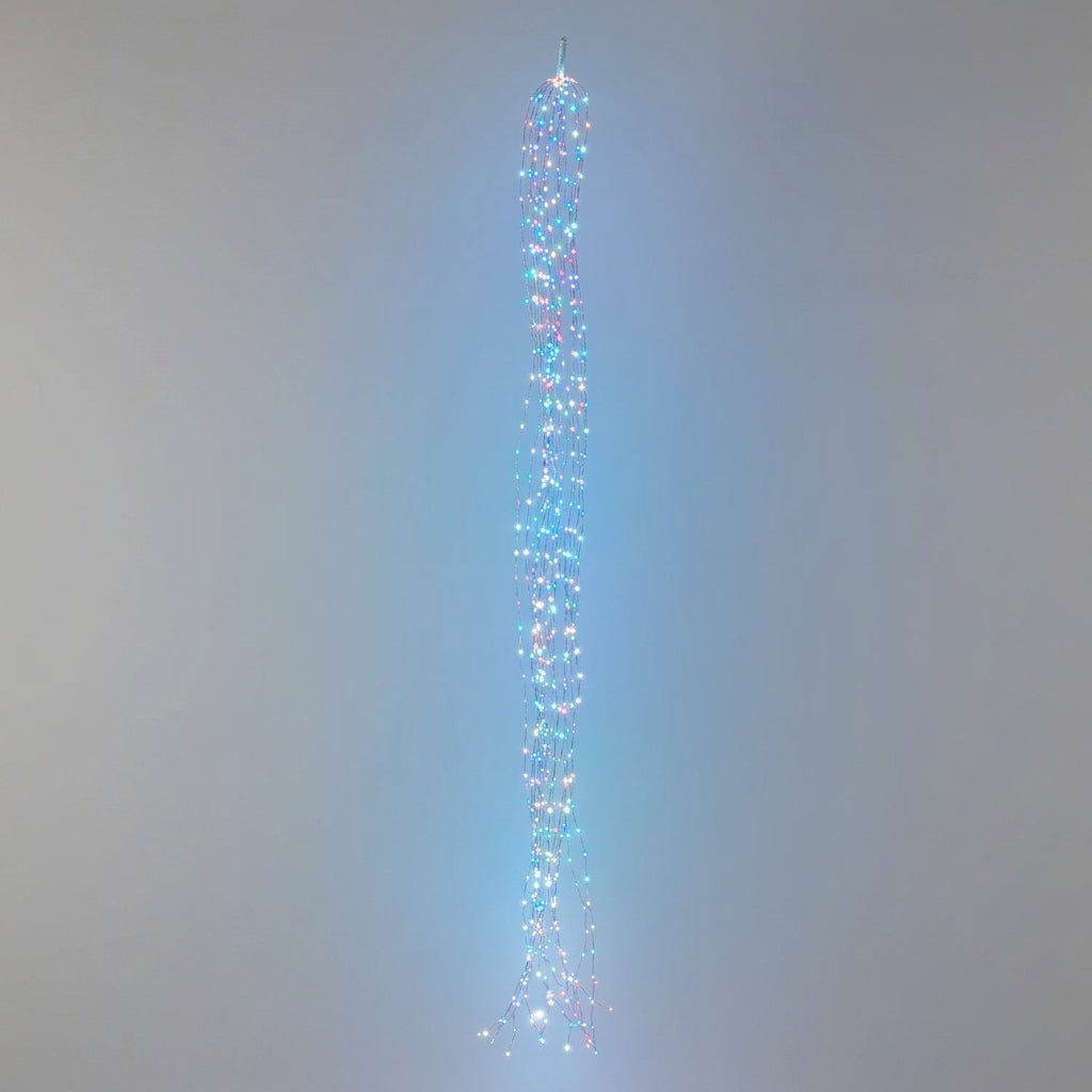 Cascata luminosa RGB 640 MicroLED MultiFlash – 16 calate x 2 m| Lotti - Perrone Shop