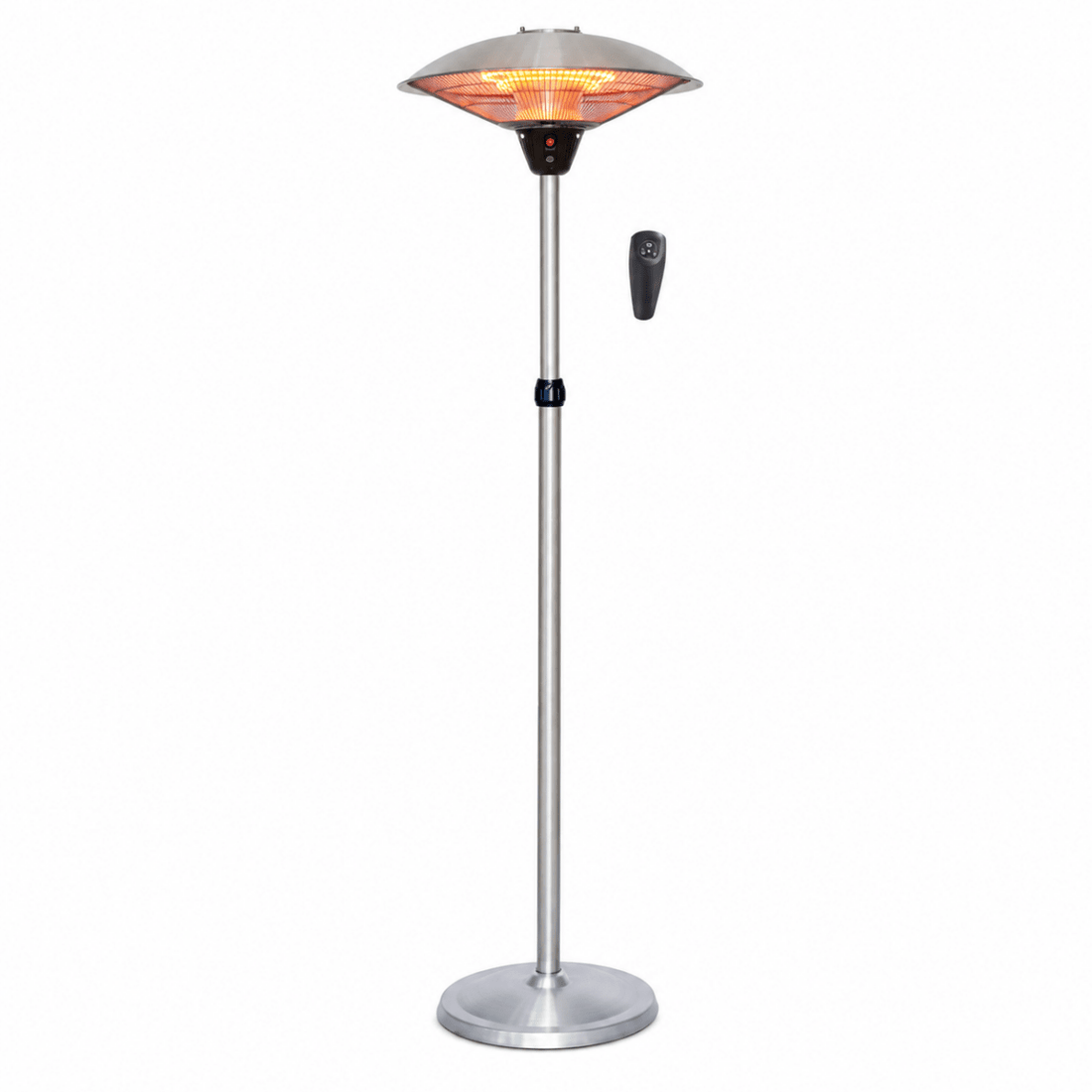 Stufa infrarossi elettrica a fungo 2100w Silver | Xone - Perrone Shop