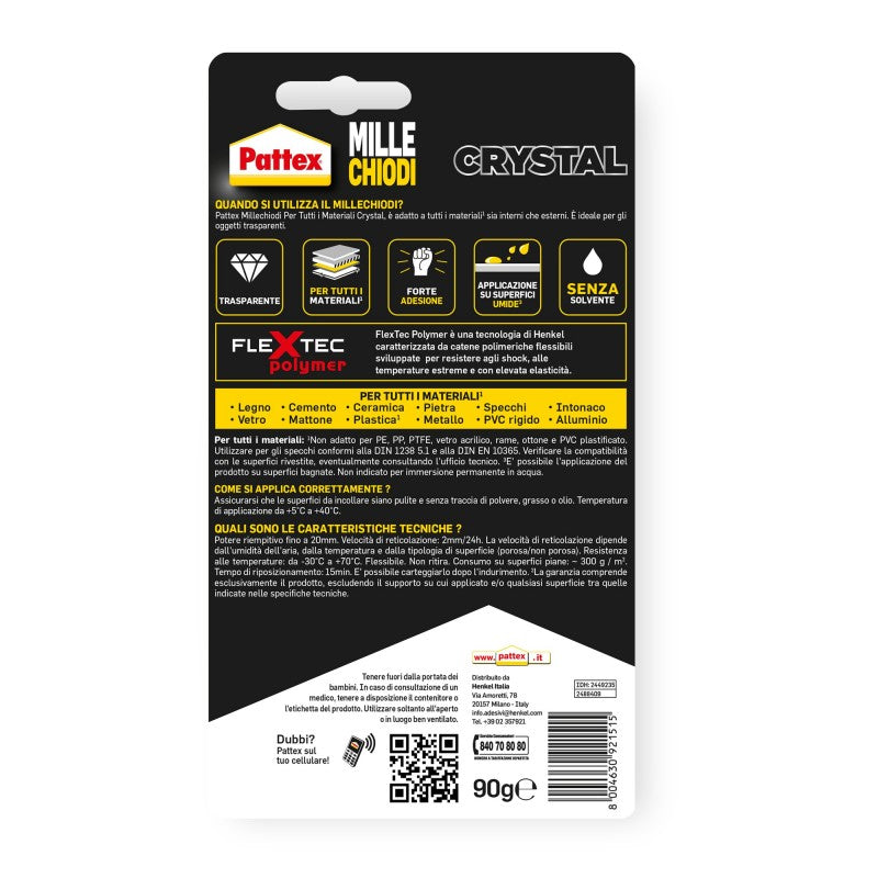 Millechiodi Crystal |Pattex