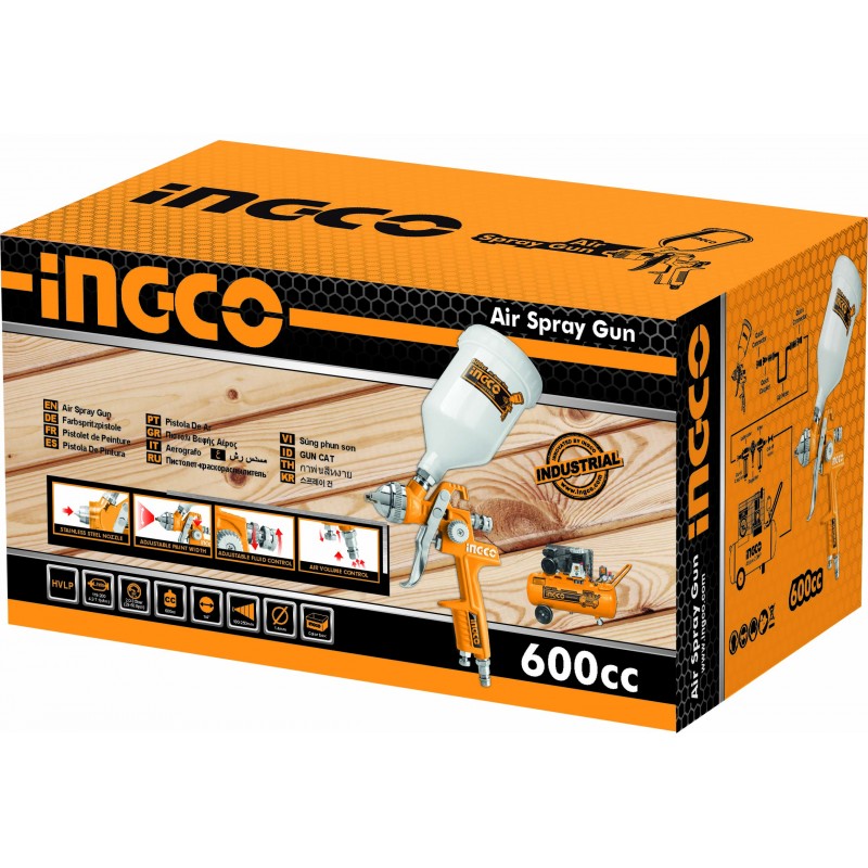 Aerografo serbatoio superiore 1,4mm 600cc