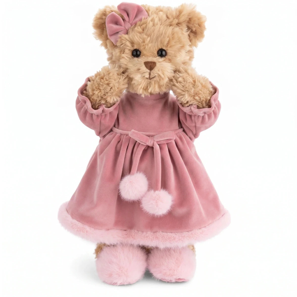 Orsetta Aiko con vestito rosa 35cm | Bukowski - Perrone Shop