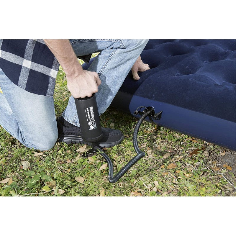 Bestway 67001 airbed blu floccato plus 188x99x22cm