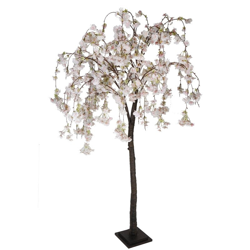 Albero Ciliegio Artificiale bianco-rosa