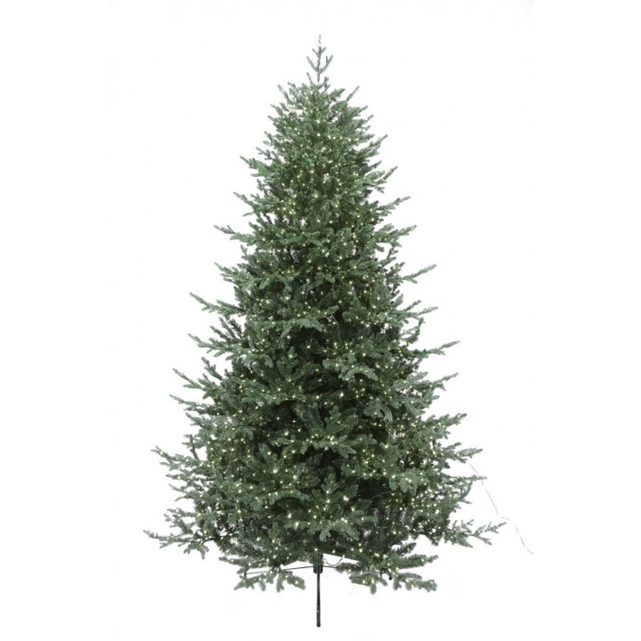 Albero di Natale artificiale Benjamin 180 cm realistico con 250 luci LED integrate | Xone