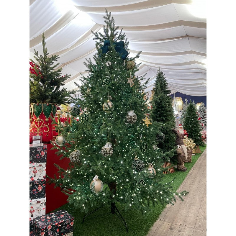 Albero di Natale artificiale Cornelius con luci LED integrate 100% PE | Xone