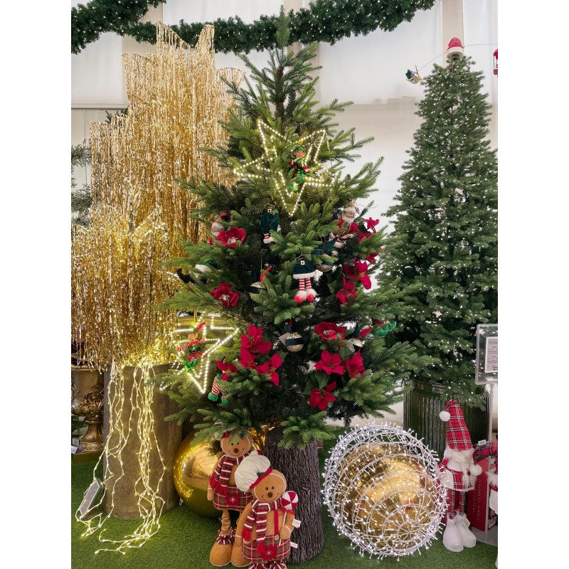 Albero di Natale artificiale Francoforte, realistico con punte sfumate | Xone