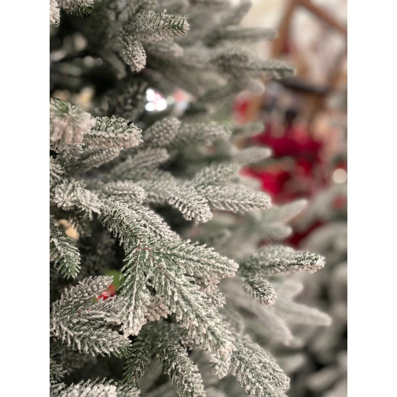 Albero di Natale Kendric Innevato Folto Effetto Realistico | Xone