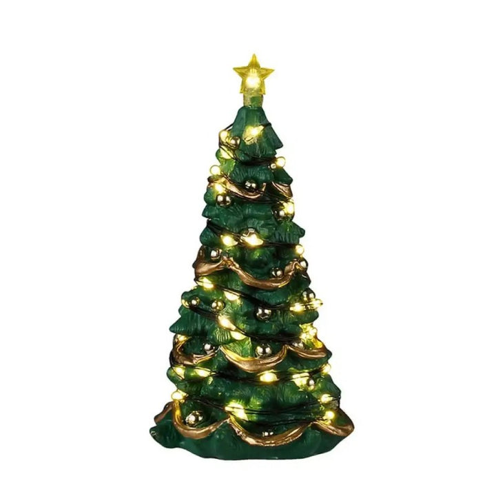 Albero di Natale led oro new-Lemax