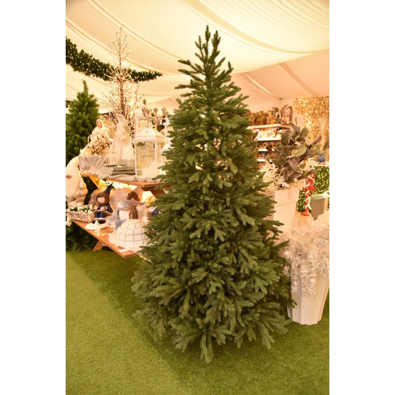 Albero di Natale artificiale Lincoln 100% PE, Abete Real Touch ultra realistico | Xone