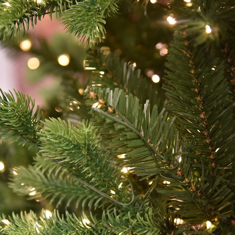 Albero di Natale artificiale Madison con migliaia di luci LED incorporate | Xone