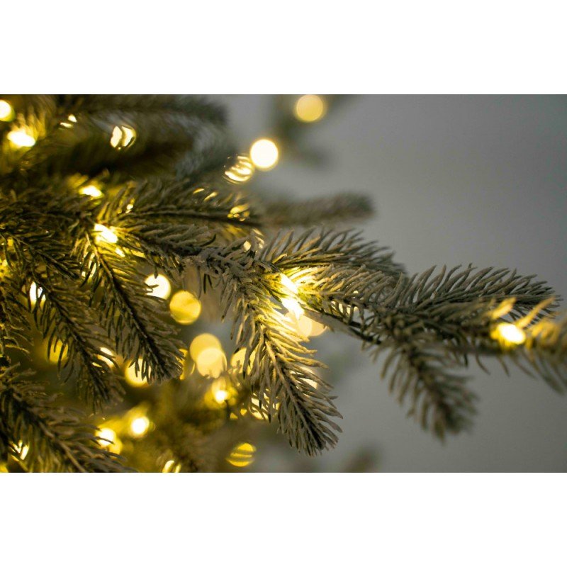 Albero di Natale Innevato Nicolai con Luci LED Integrate | Xone