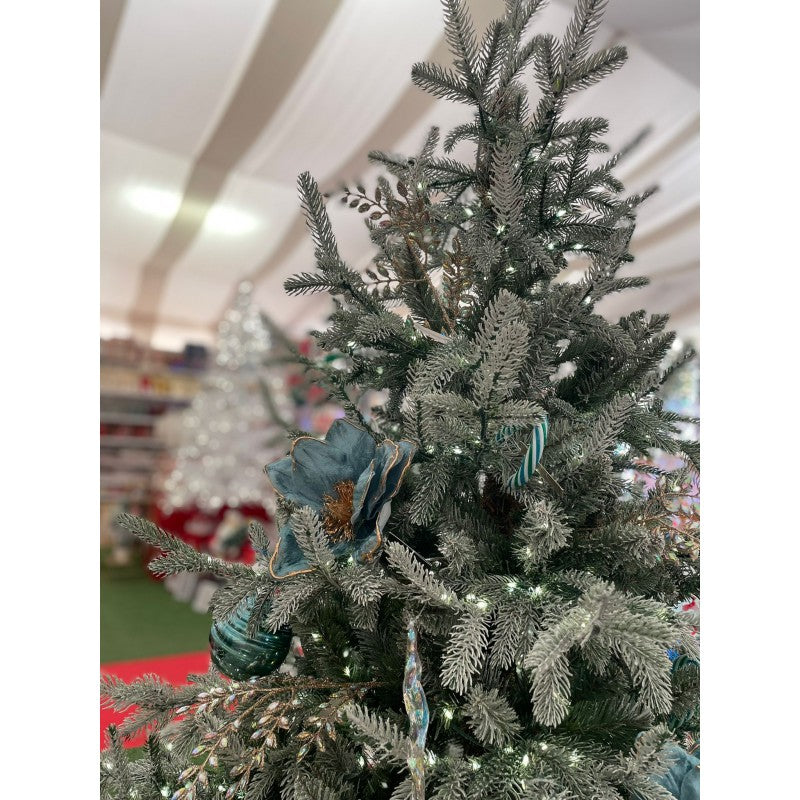 Albero di Natale Innevato Nicolai con Luci LED Integrate | Xone