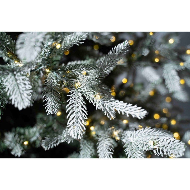 Albero di Natale Innevato Nicolai con Luci LED Integrate | Xone