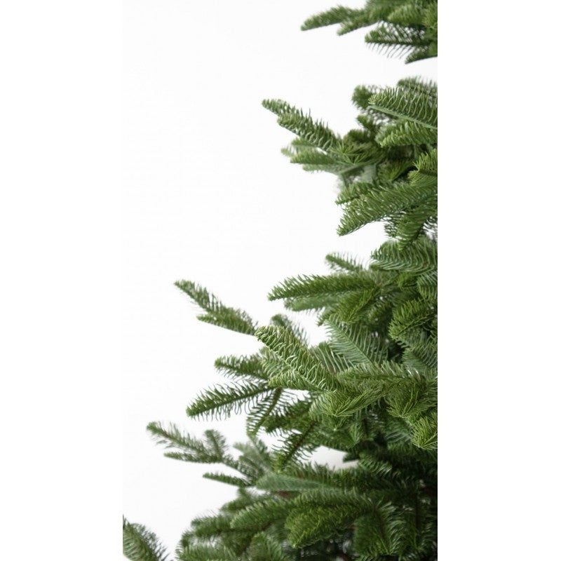 Albero di Natale artificiale Rockefeller Slim by Salvatore Izzo, salvaspazio con base tronco | Xone