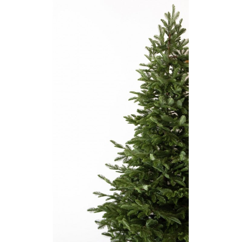 Albero di Natale artificiale Rockefeller Slim by Salvatore Izzo, salvaspazio con base tronco | Xone