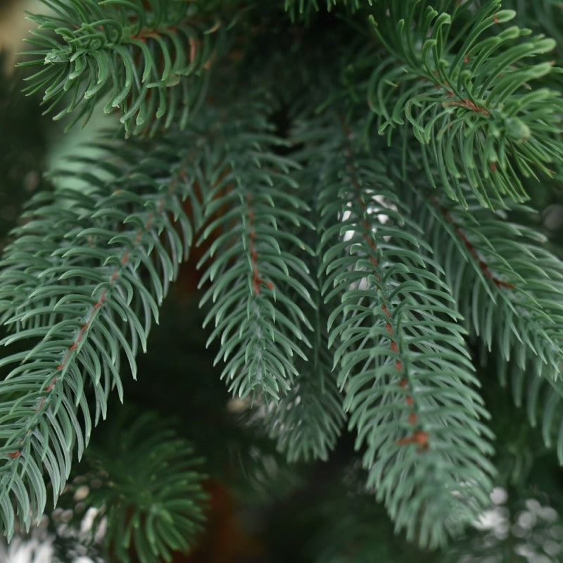 Albero di Natale artificiale Theo slim con apertura a ombrello e base in metallo | Xone
