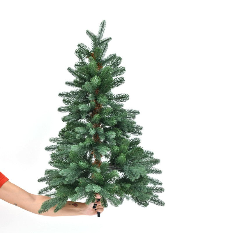 Albero di Natale artificiale Theo slim con apertura a ombrello e base in metallo | Xone