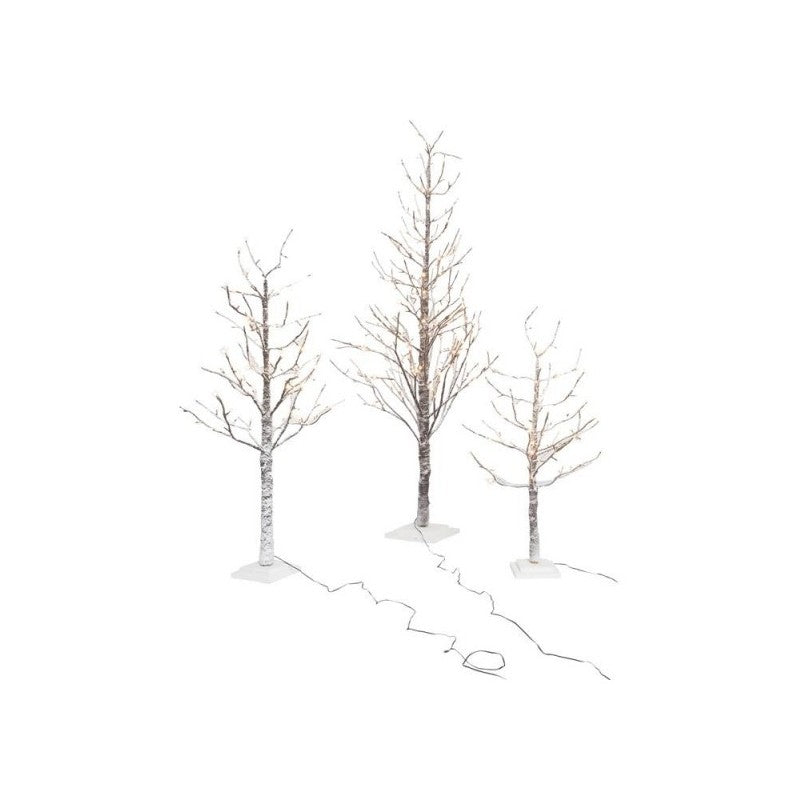 Albero di Natale innevato con luci LED integrate Sirio | Xone