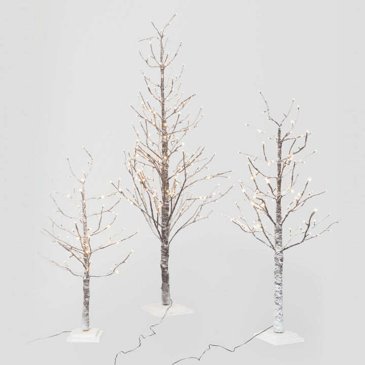 Albero di Natale innevato con luci LED integrate Sirio | Xone