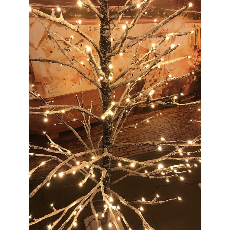 Albero di Natale innevato con luci LED integrate Sirio | Xone