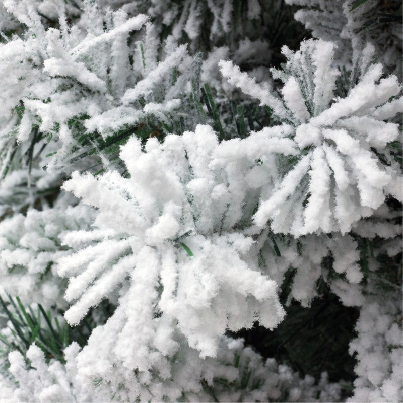 Albero di Natale artificiale Kettinson Slim Innevato, folto e robusto | Xone