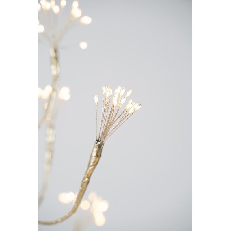 Albero Luminoso a LED con Bacche Dorate Decorative | Xone
