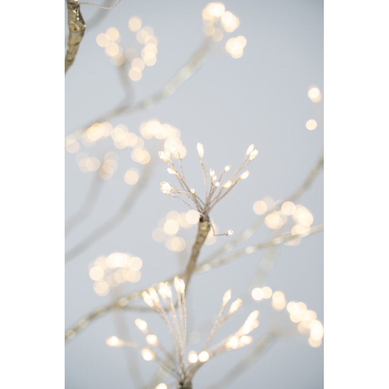 Albero Luminoso a LED con Bacche Dorate Decorative | Xone