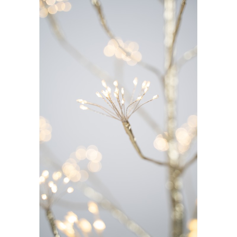 Albero Luminoso a LED con Bacche Dorate Decorative | Xone