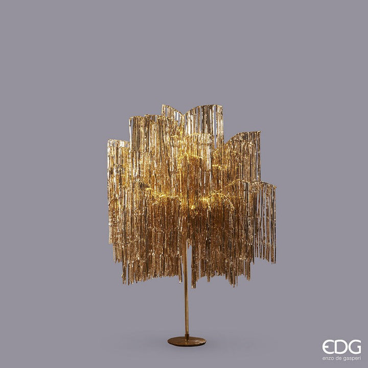 Albero Led Frange 600microled H150 Champagne | EDG