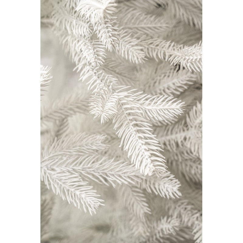 Albero di Natale artificiale Lincoln White Deluxe, Real Touch bianco in Gift Box | Xone
