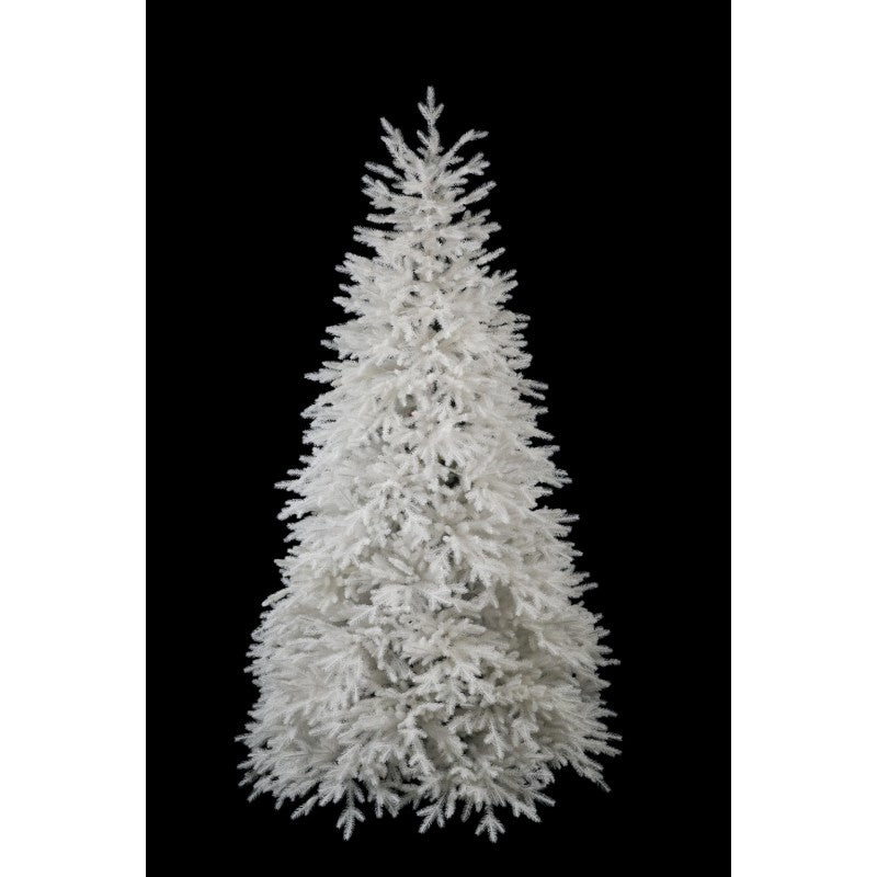 Albero di Natale artificiale Lincoln White Deluxe, Real Touch bianco in Gift Box | Xone
