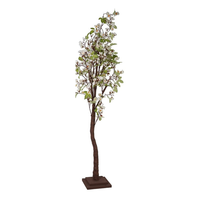 Albero Melo Artificiale Color Crema