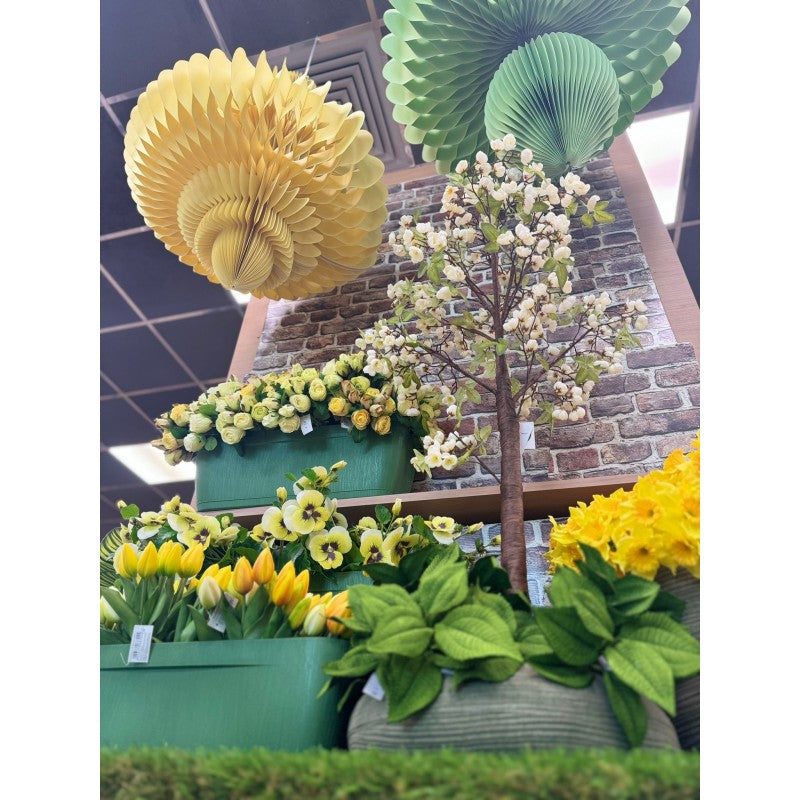 Albero Melo Artificiale Color Crema