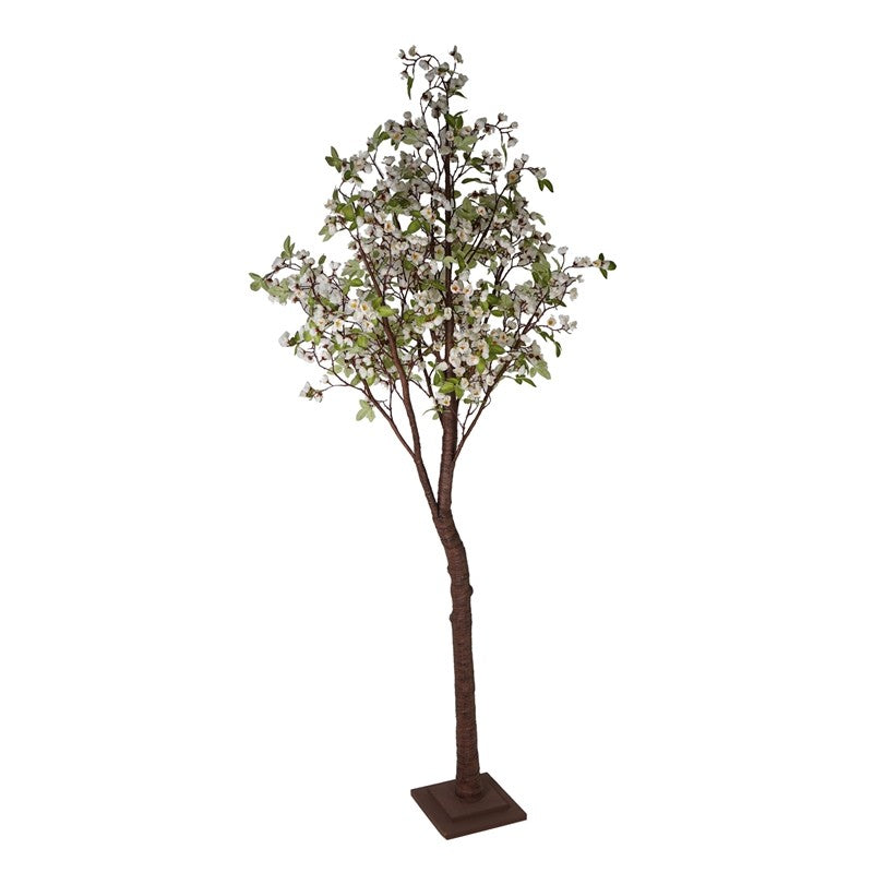 Albero Melo Artificiale Color Crema