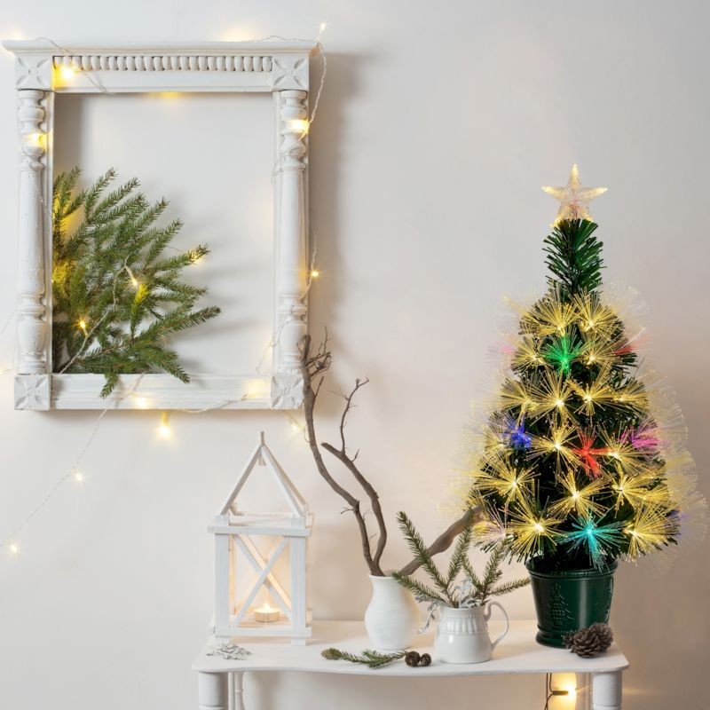 Pinetto di Natale a fibre ottiche Lotti