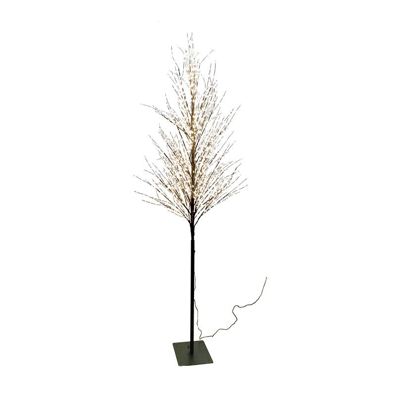 Albero di Natale artificiale Sparkly da esterno con 1480 luci LED | Xone