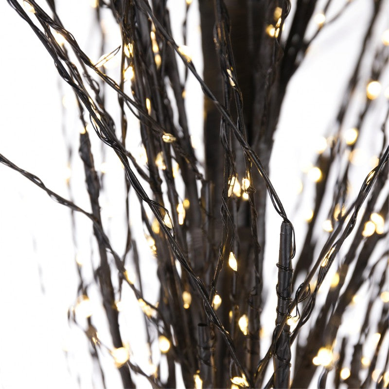 Albero di Natale artificiale Sparkly da esterno con 1480 luci LED | Xone