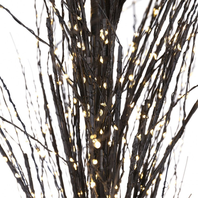 Albero di Natale artificiale Sparkly da esterno con 1480 luci LED | Xone