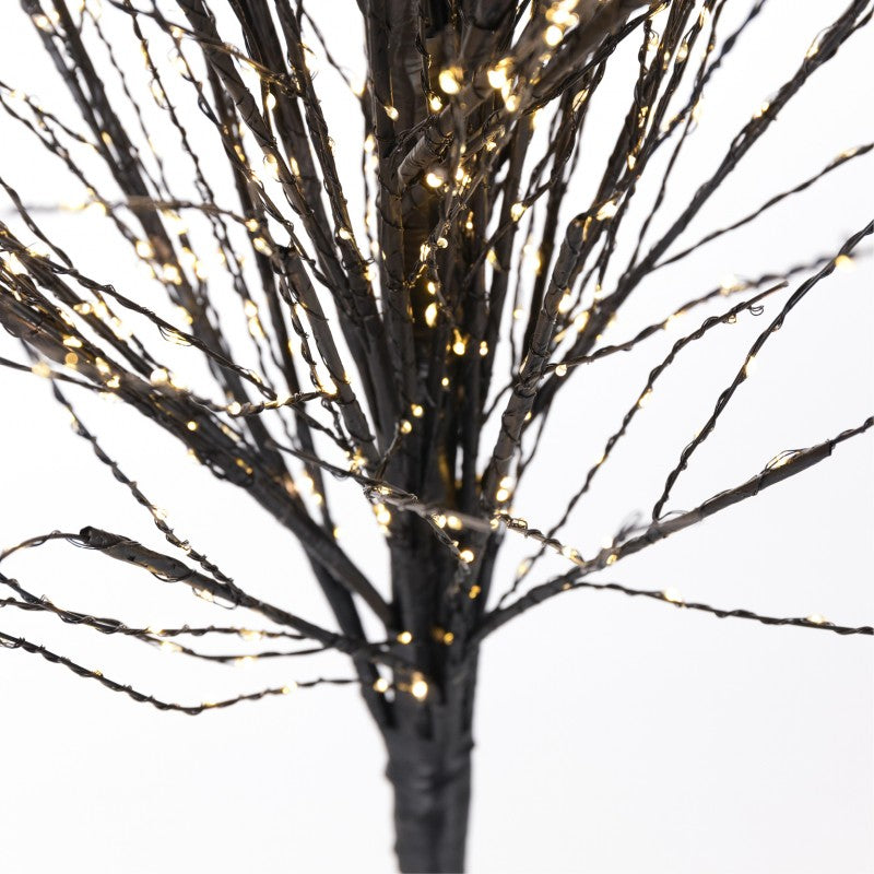 Albero di Natale artificiale Sparkly da esterno con 1480 luci LED | Xone
