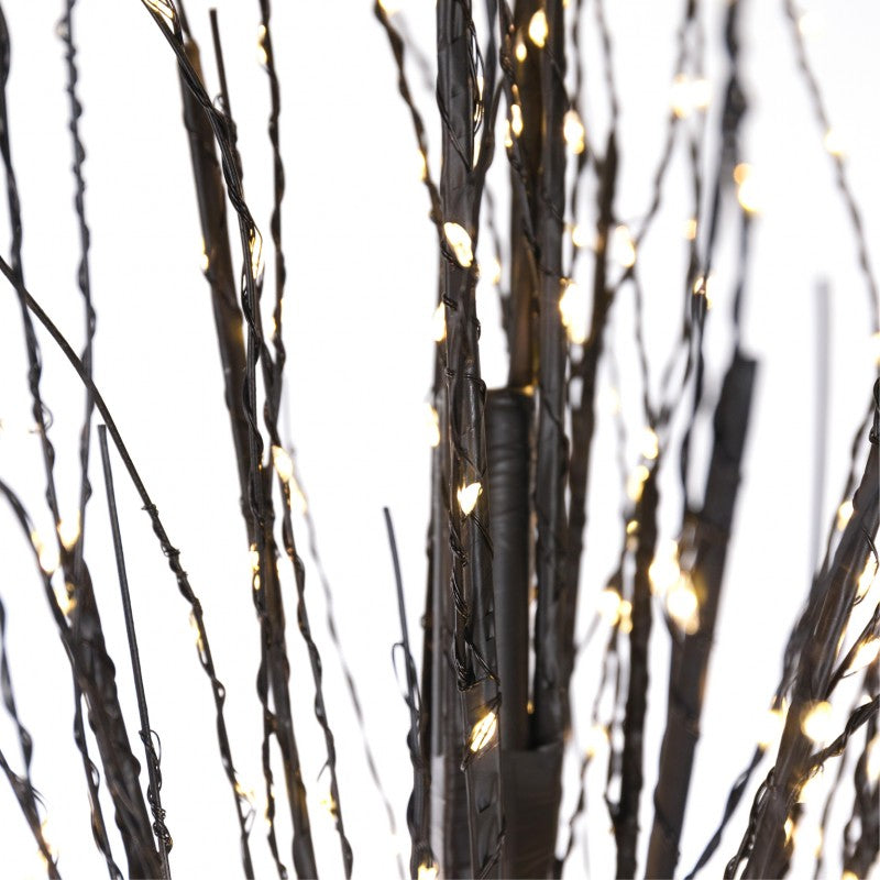 Albero di Natale artificiale Sparkly da esterno con 1480 luci LED | Xone