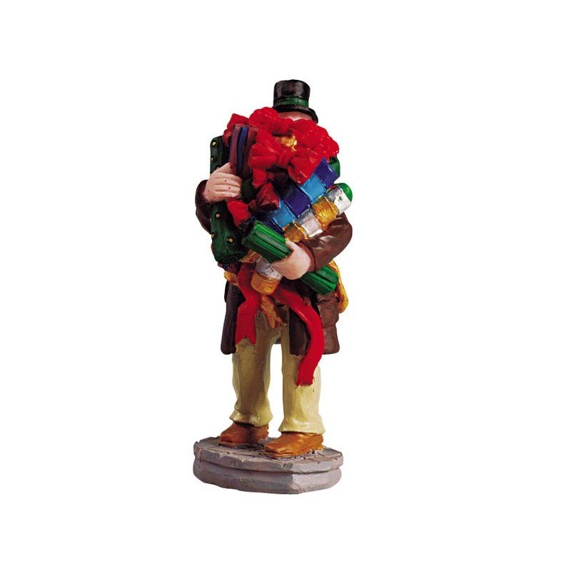 Soggetto con tanti pacchi regal | Lemax - Perrone Shop