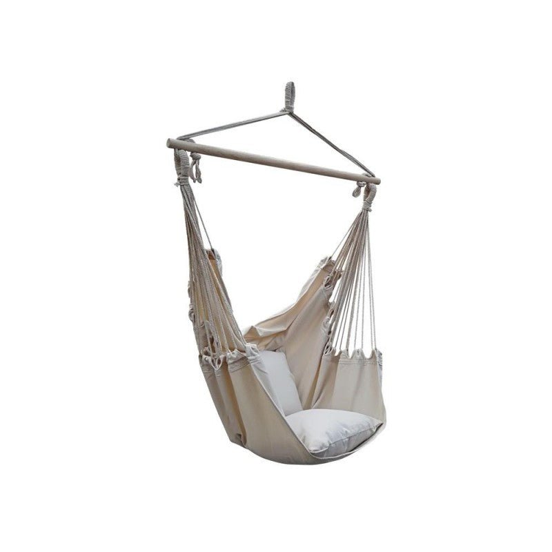 Amaca sospesa ecru con 2 cuscini - Perrone Shop