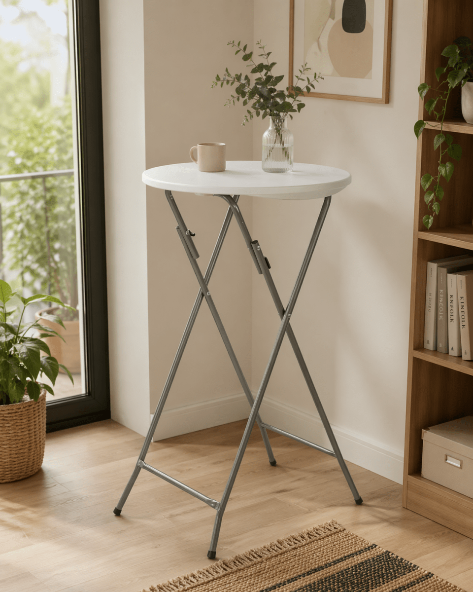 Tavolo alto da esterno Catering Professionale Ø60 cm Xone - Perrone Shop