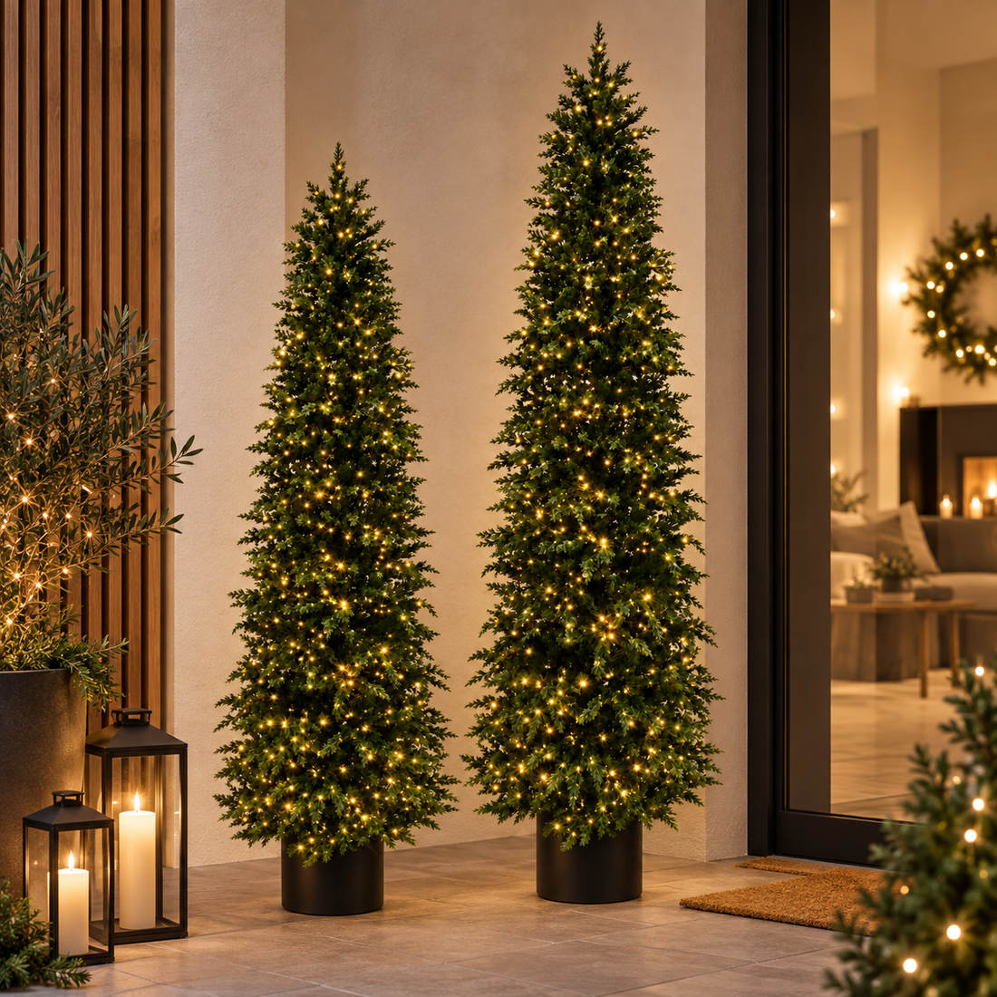Albero Di Natale Parker Led Foglia Soft | Xone