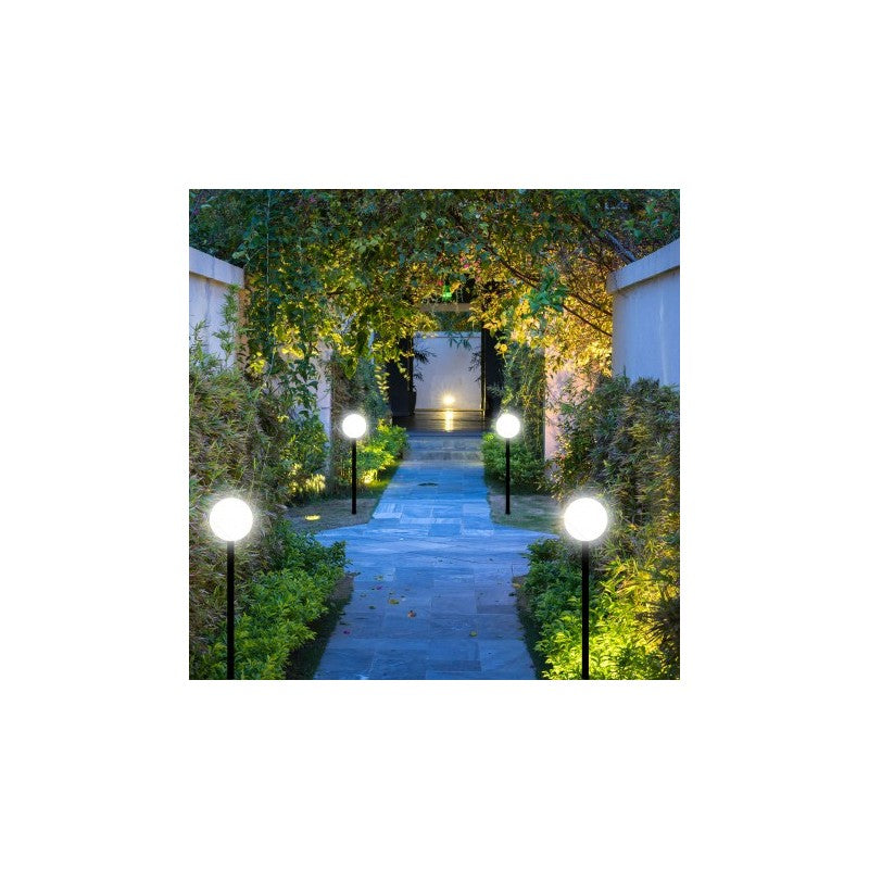 Apolux Sfera trasparente per esterno E27 impermeabile