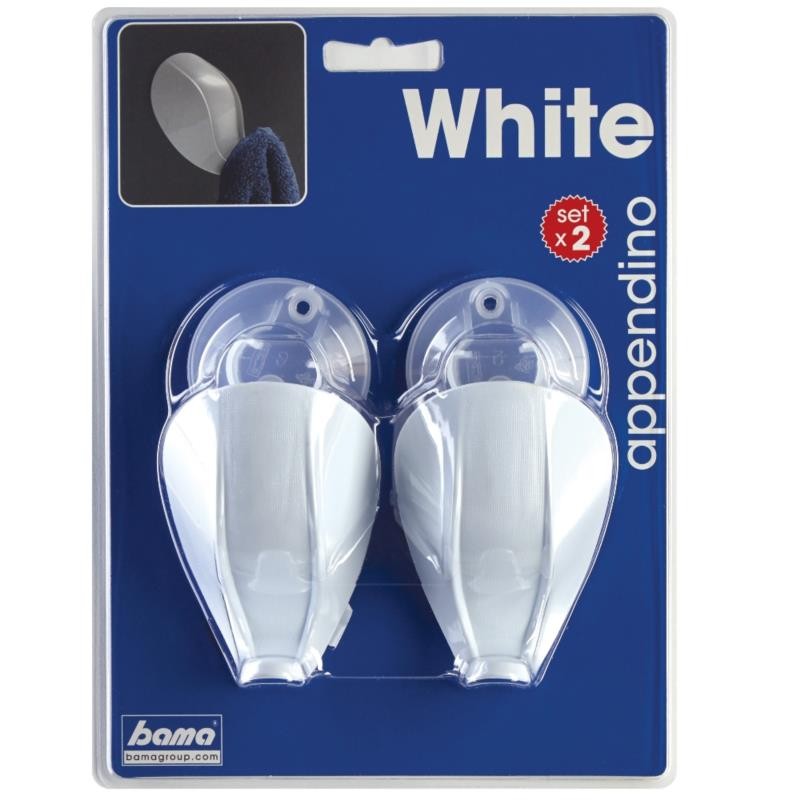 Appendino light con ventosa 2pz