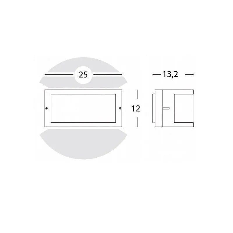 Applique da parete Ennio